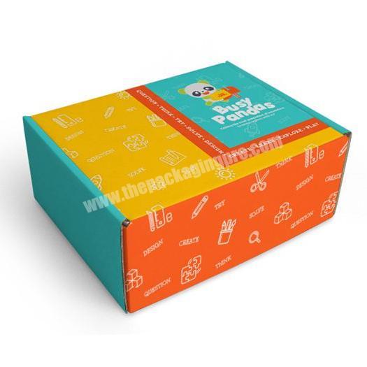 Factory Direct High Quality Toy Paper Folding Box Custom