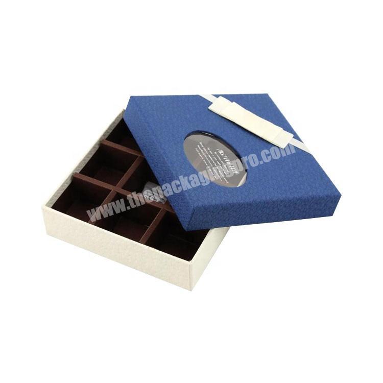 Factory direct lovely colorful flower gift box for jewelry with ribbon