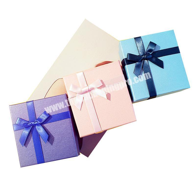Factory direct paper jewelry boxes packaging boxes jewelry jewelry gift boxes in low price