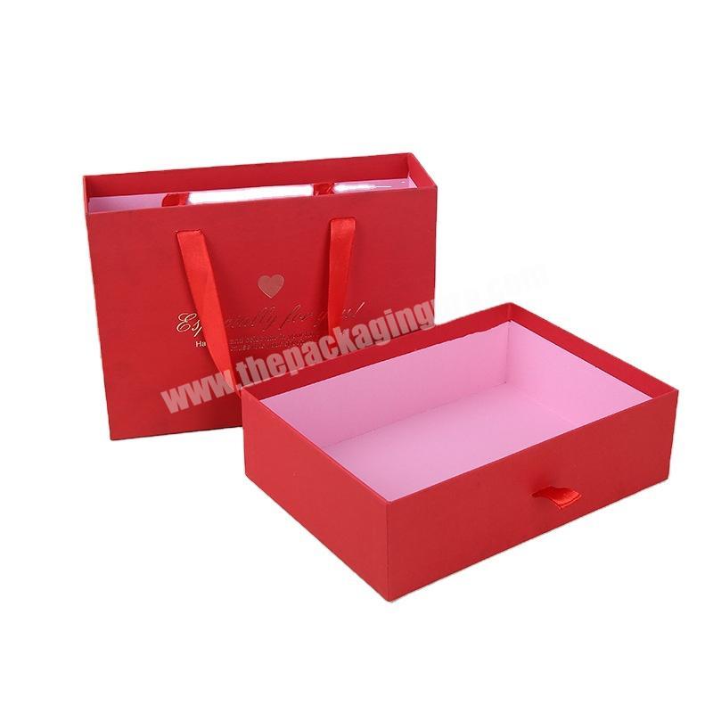 Factory direct price drawer gift box drawer gift box packaging large gift box luxury