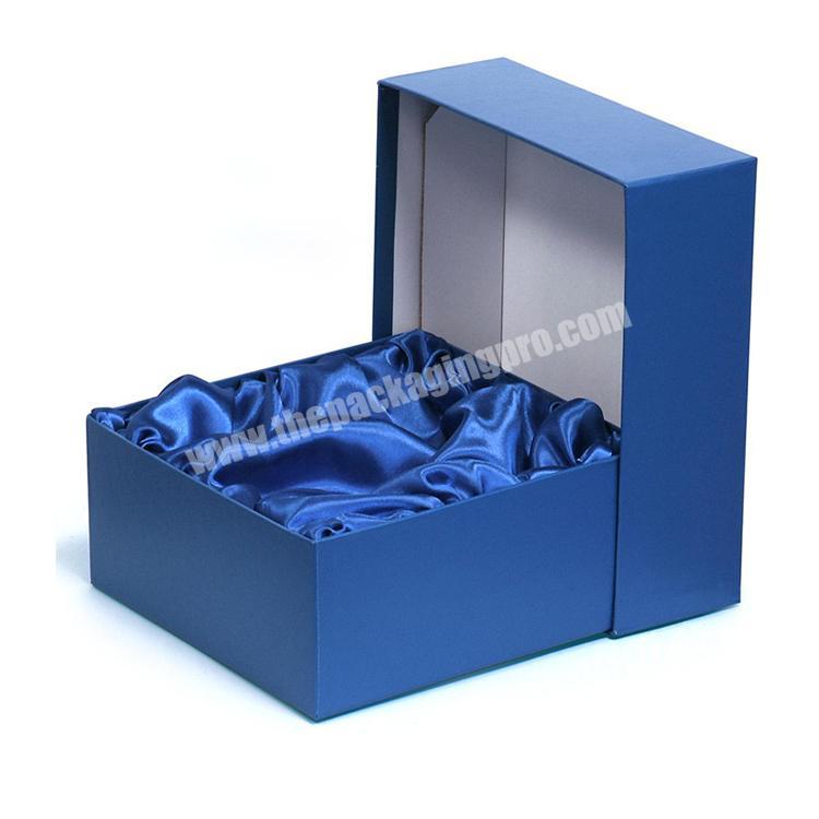 factory direct sale custom luxury gift satin packaging box