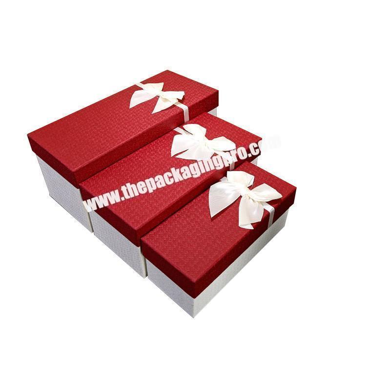 Factory Direct Sale Top Grade Card Board  GiftShoeClothing Box Packaging Luxury Box Custom logo