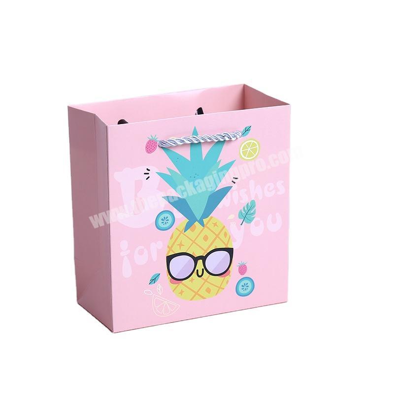 Factory Direct Sales cute paper bags large paper bags personalized bags paper