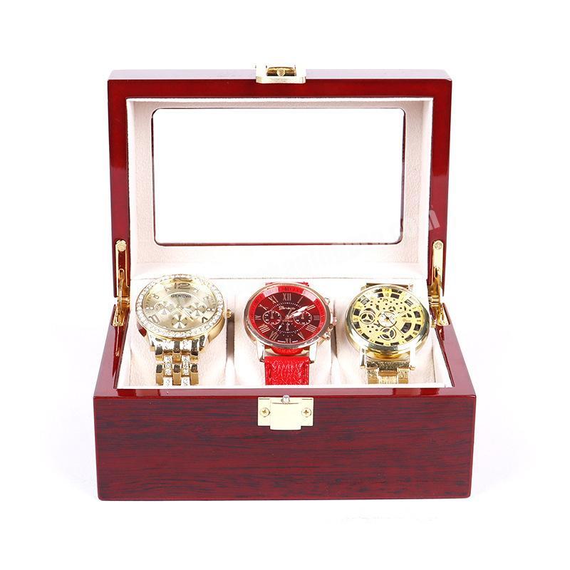 Factory Direct Sales empty watch boxes custom watch box watch display box with best quality