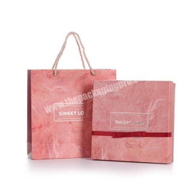 Factory Direct Sales One Word Knot Large Birthday Pink Luxury Gift Box Packing