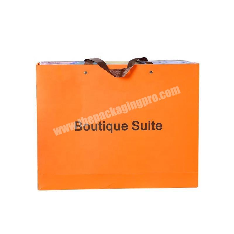 Factory Direct Selling Luxury Gift Paper Bags For Wedding