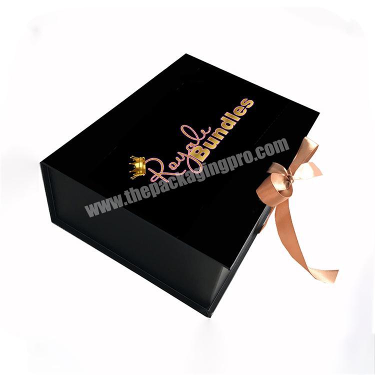 factory direct supplier custom luxury box packaging for hair