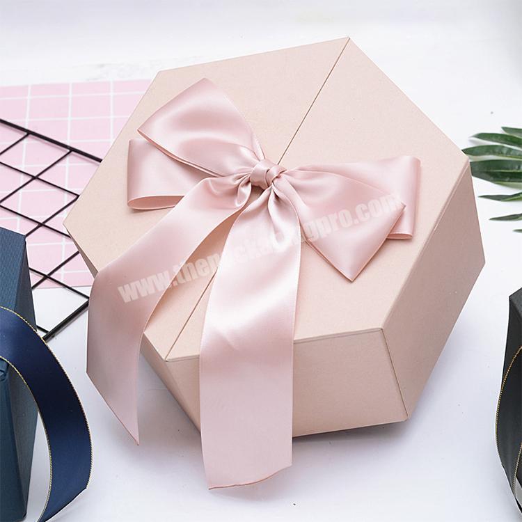 factory direct supplier custom luxury hexagon packaging box