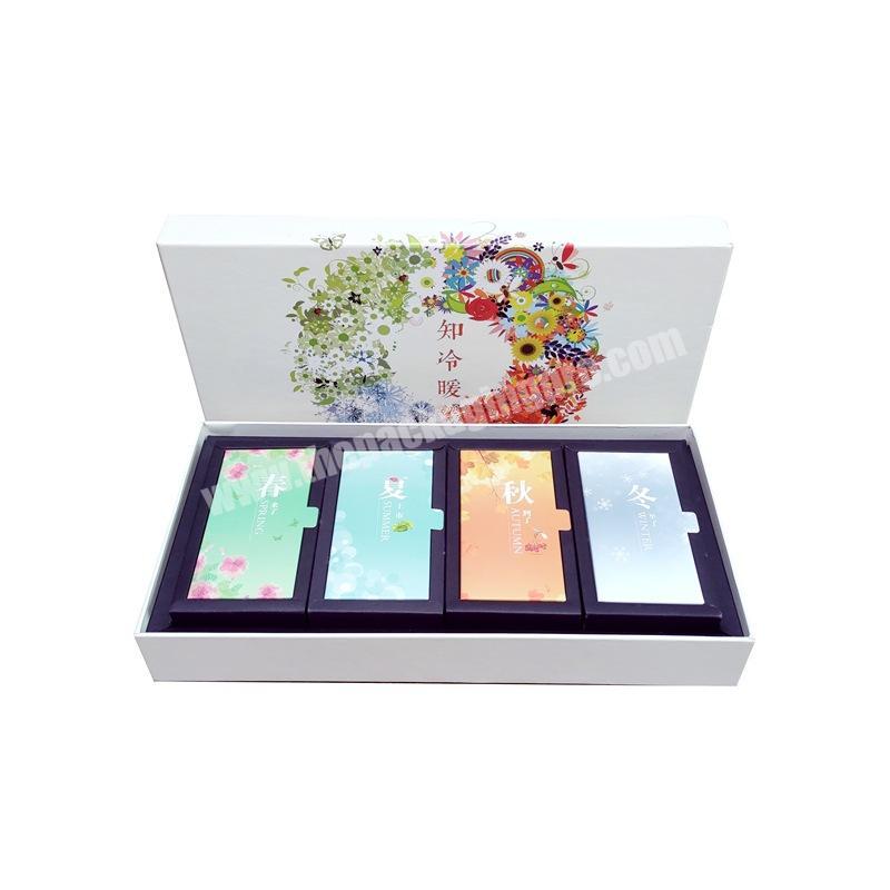 Factory direct tea box packaging for tea gift packaging