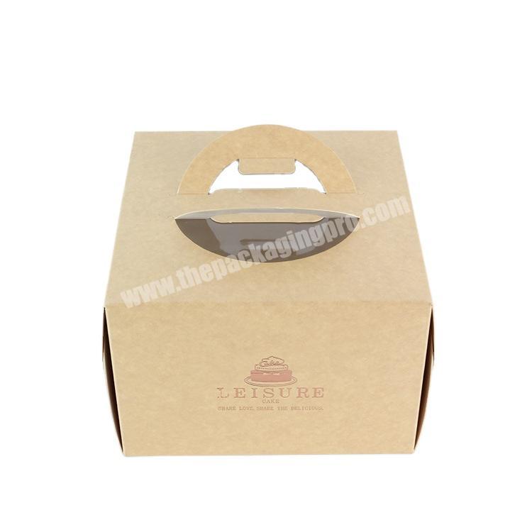 Factory direct Valentine's Day cake box for dessert cake packaging