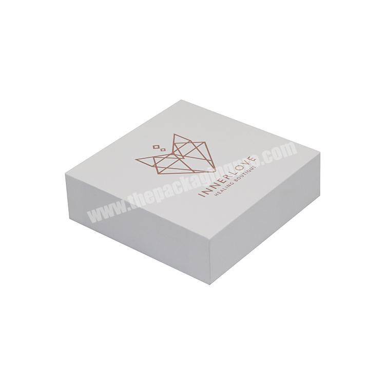 factory directly custom small white jewellery packaging