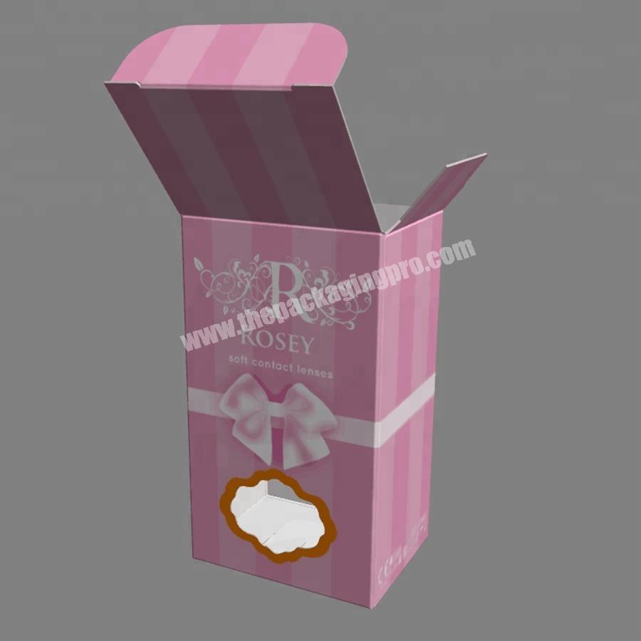 Factory directly sell custom paper folding cosmetic box packaging