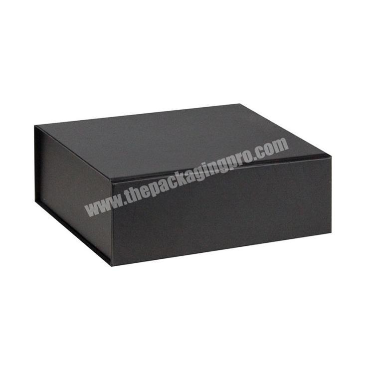 factory high quality custom black box packaging magnetic