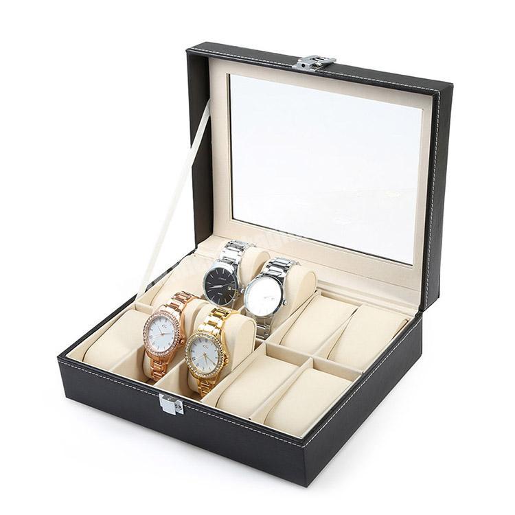 factory high quality custom luxury gift watch display box