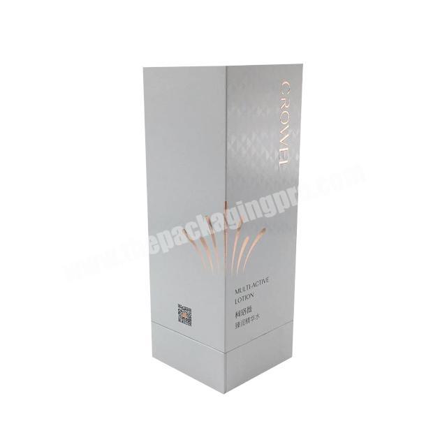 Factory high quality luxury perfume box packaging custom paper perfume box with printing