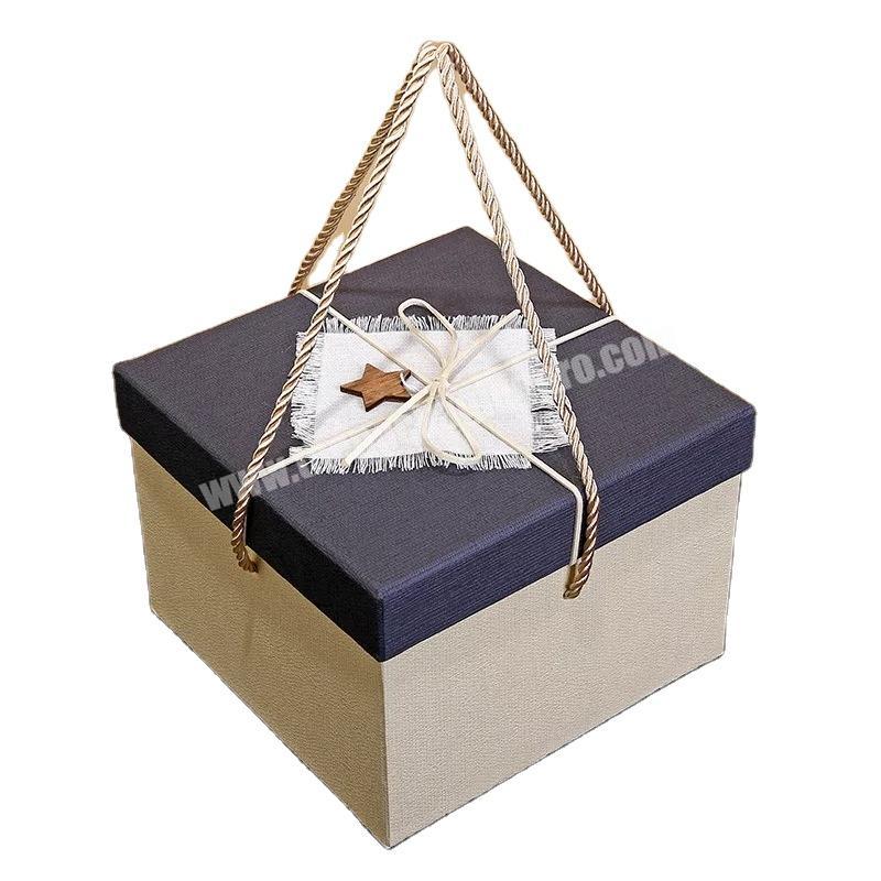 Factory hot sale bridesmaid flower gift packaging box