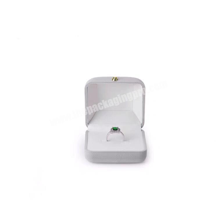 Factory hot sale jewelry ring boxes ear ring box wedding ring box with wholesale price