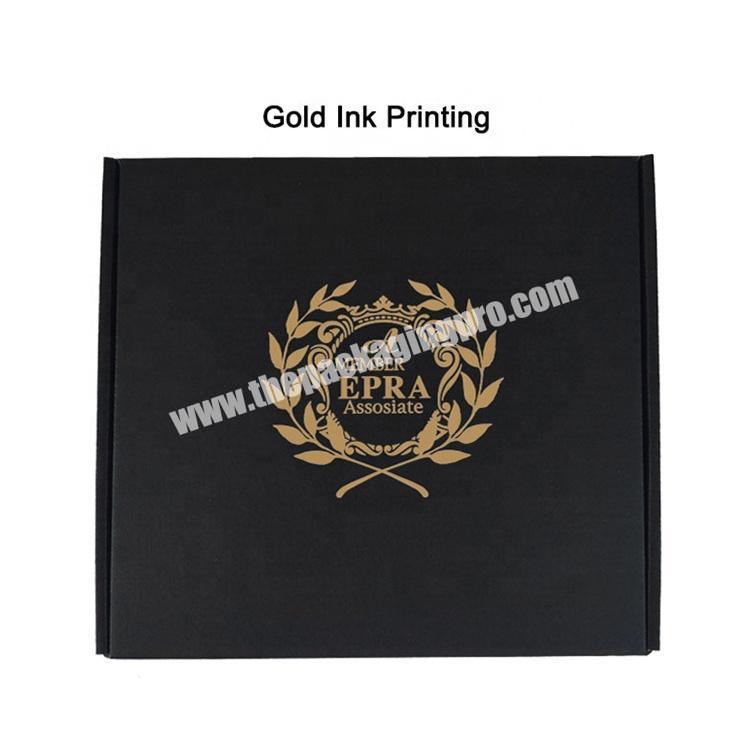 Factory Hot Sales Custom Standard Brown Luxury Kraft Gift Paper Box Package With Lid
