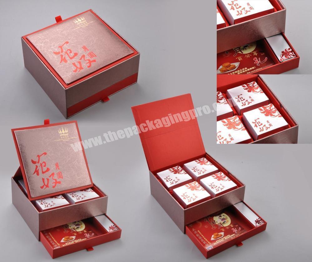 China Packaging Manufacturer Mooncake Round Moon Cake Box Packaging Luxury  Wholesale - China Paper Gift Box and Folding Packaging Box price