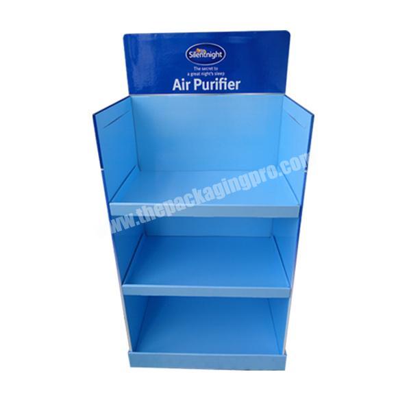 Factory Made Carton Box Corrugated Paper Counter Cardboard Retail Display Box For Stores