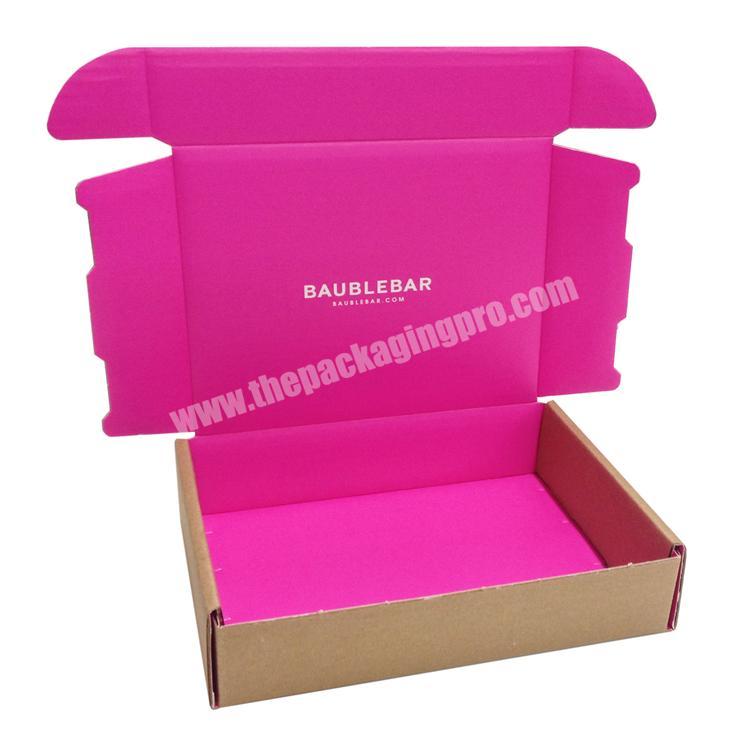 Factory Manufacturer corrugated paper shoe display storage paper packaging box