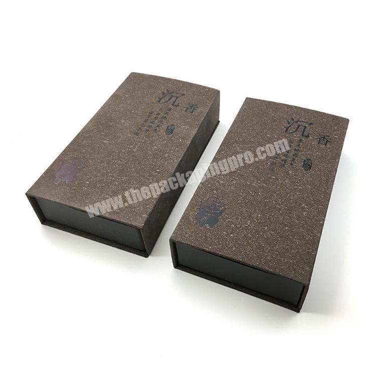 Factory Manufacturer kraft magnetic paper bottle  gift box manufacturer