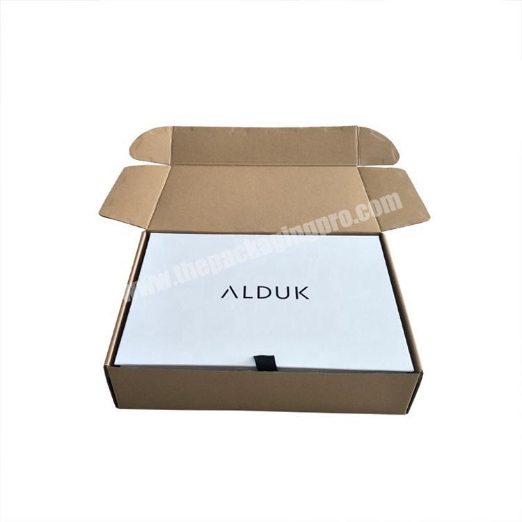 Factory Manufacturer wax corrugated board paper packing box for products