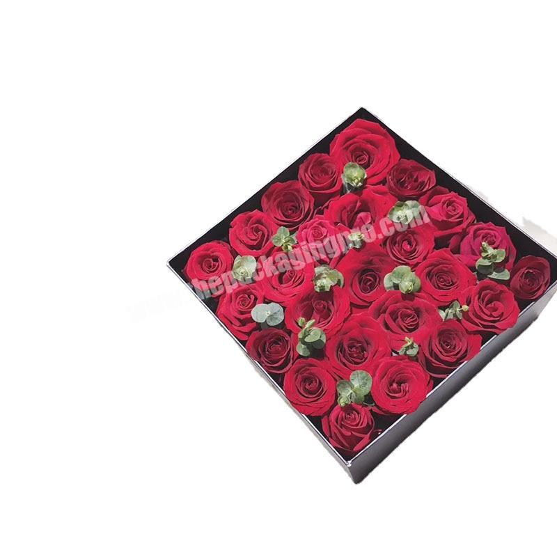 Factory order flower box gift  luxury wholesale flower box holiday gift box