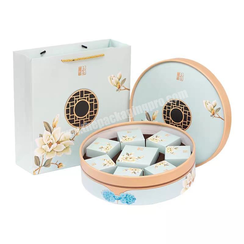Factory outlet moon cake cardboard gift packaging boxes