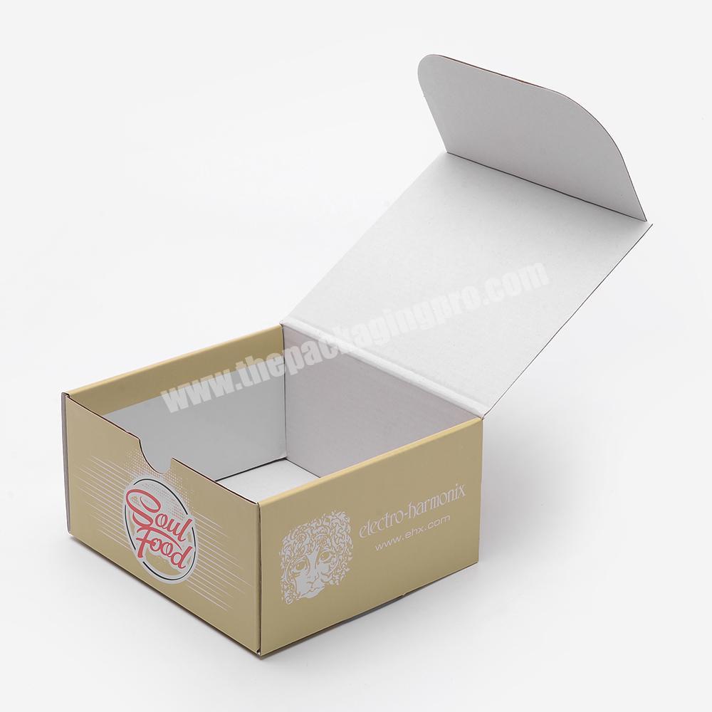 Factory Price Custom Cheap Color Printing Electronics Recycle Paper Small Packing Carton Box