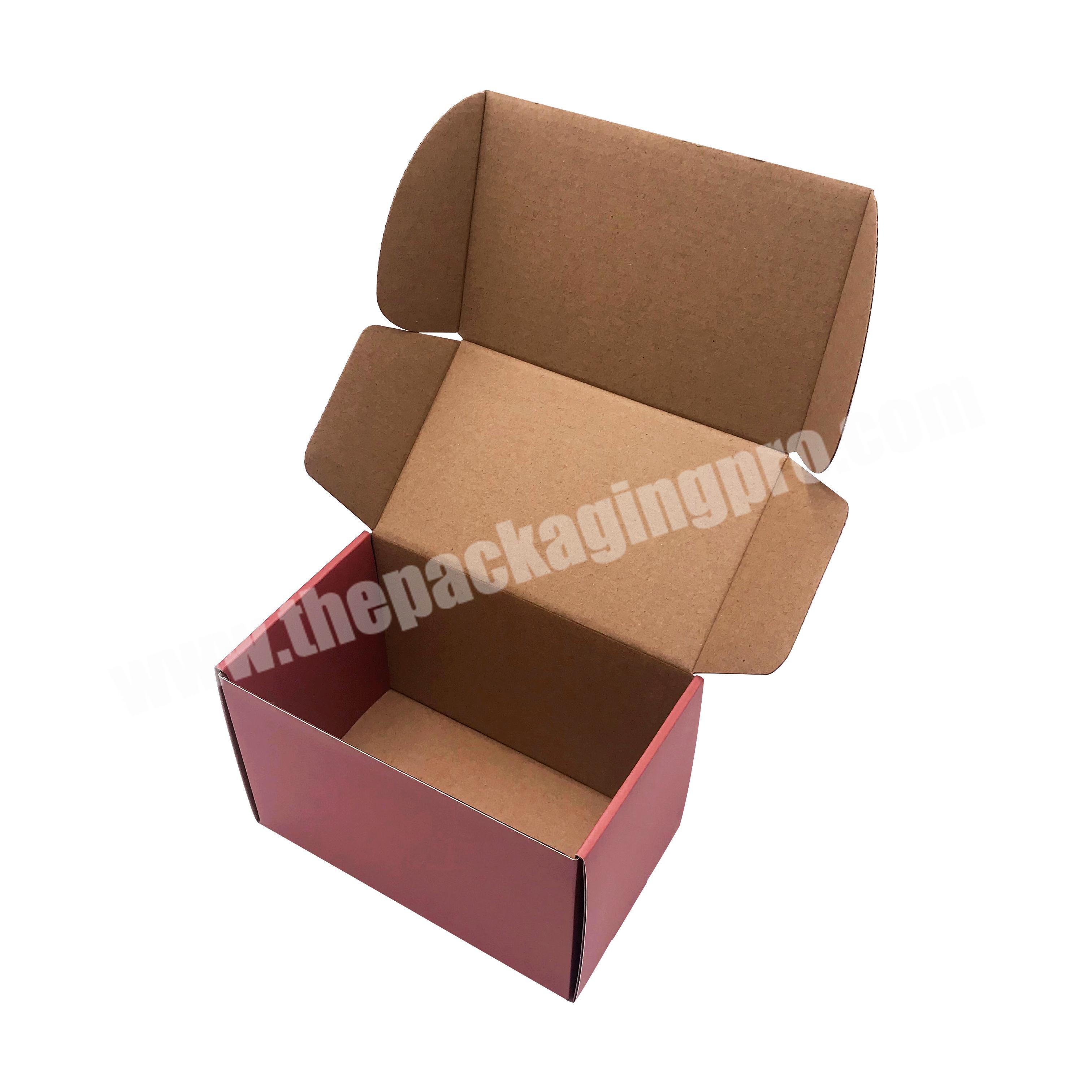 Factory price custom logo purse box packaging cardboard corrugated produce