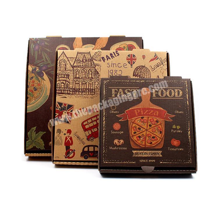 Factory Price Custom Logo Top Quality Corrugated Pizza Box