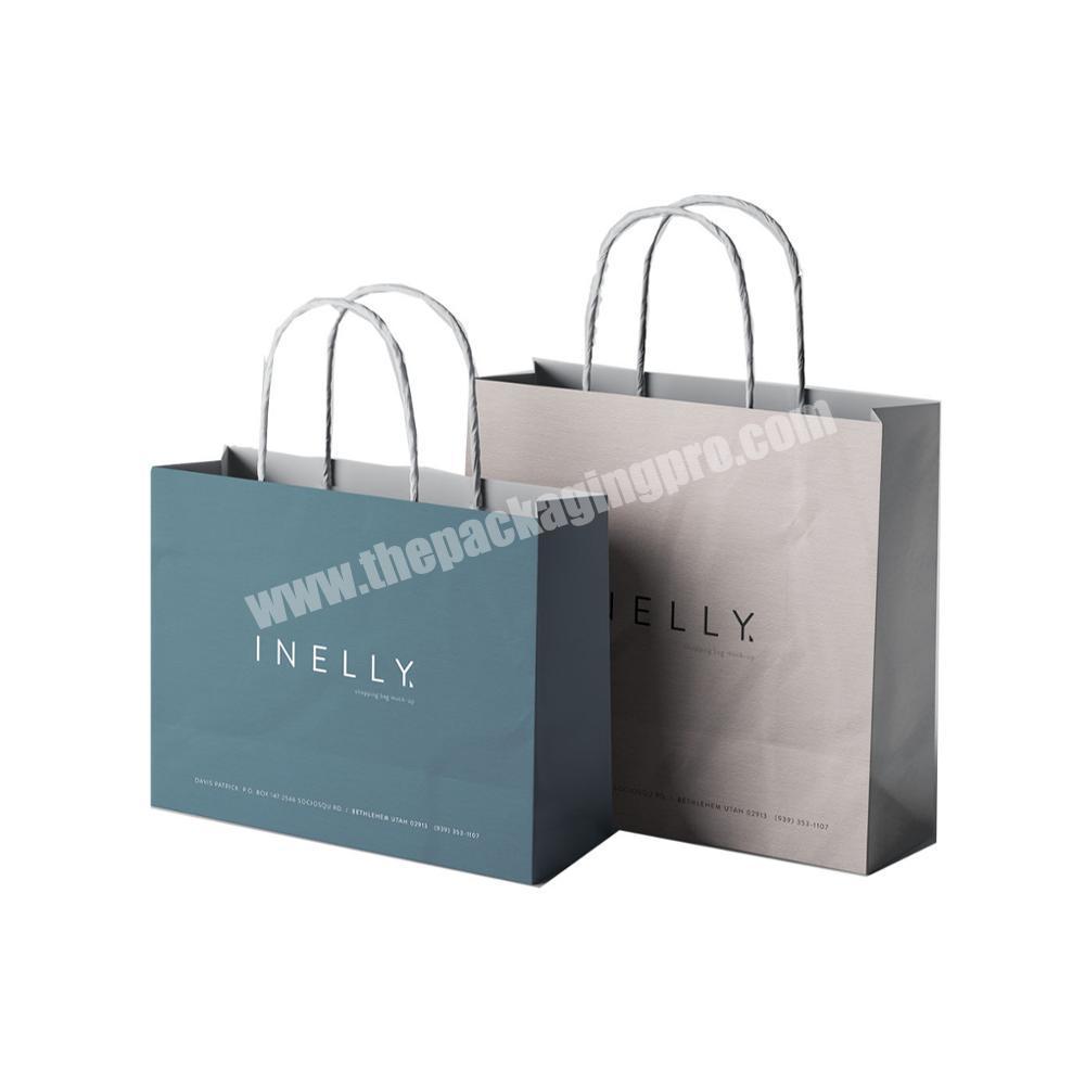 Factory Price Custom low cost fancy design paper shopping bag with matt lamination