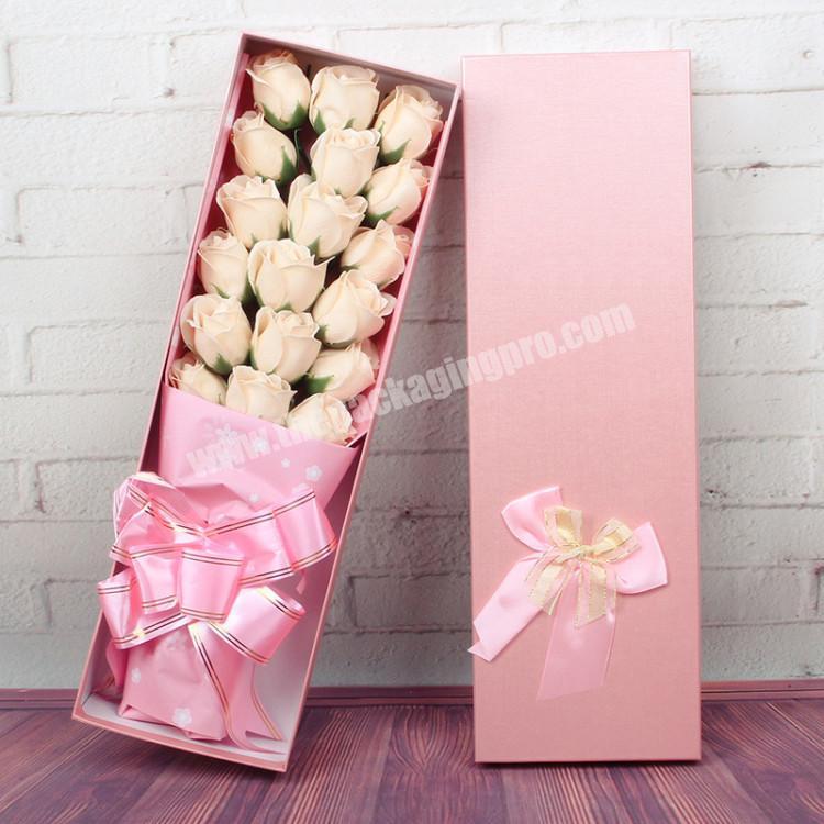 Factory Price Custom Rectangle Boxes Cardboard Boxes for Flowers