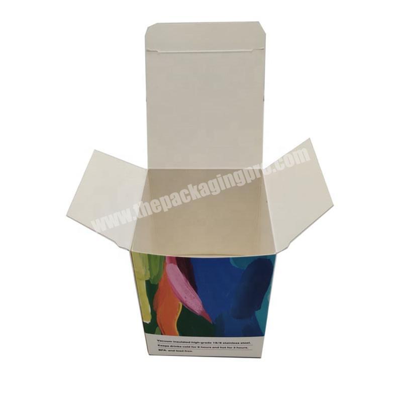 Factory Price Customized Creative handmade paper packaging box for coffee mug