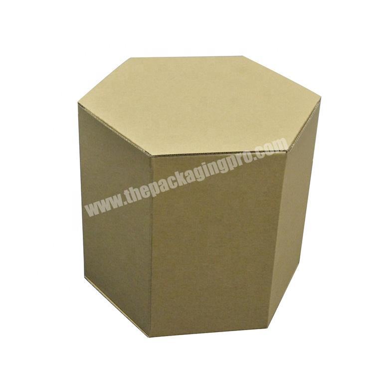 Factory price customized size kraft paper box printed  packaging corrugated board carton box