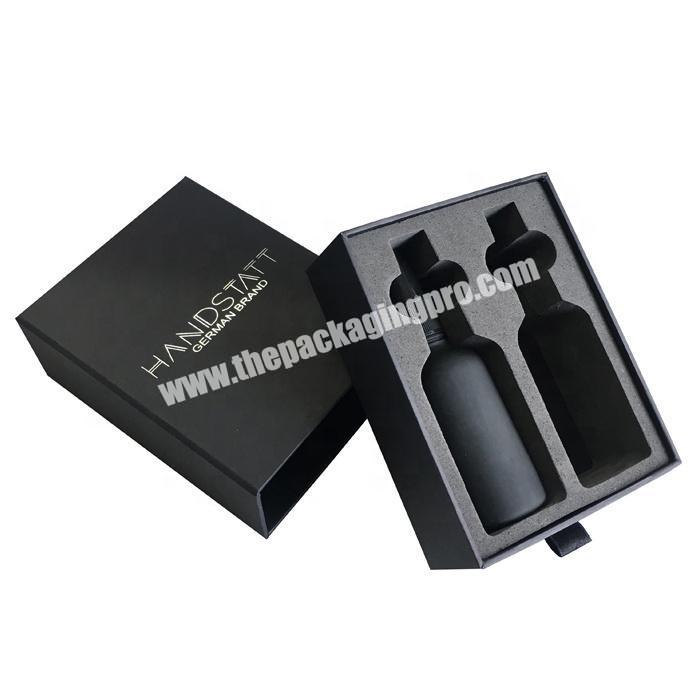 Factory Price Luxury Cardboard Perfume Bottle Packaging Boxes With Foam Insert