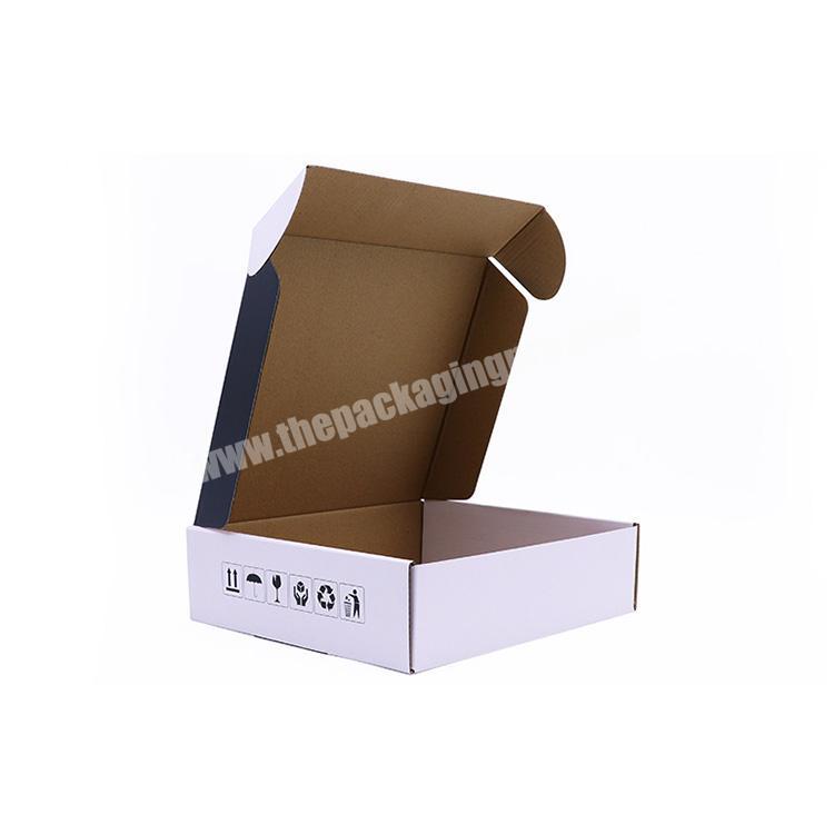 Factory Price Mailing Moving Cardboard Paper E Flute Carton Gift Foldable Board Shipping Mailer Packaging Boxes Corrugated Box