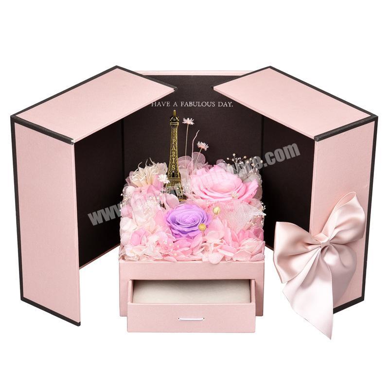 Factory price Manufacturer Supplier luxury flower box flower box packaging flower box luxury with best quality