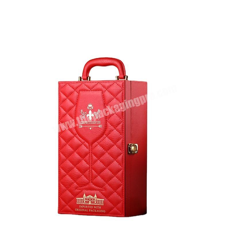 Factory price newest wine box luxury custom wine box wine gift box luxury with cheapest price