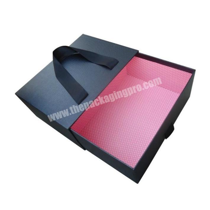 Factory price recycled custom drawer paper box with logo printing