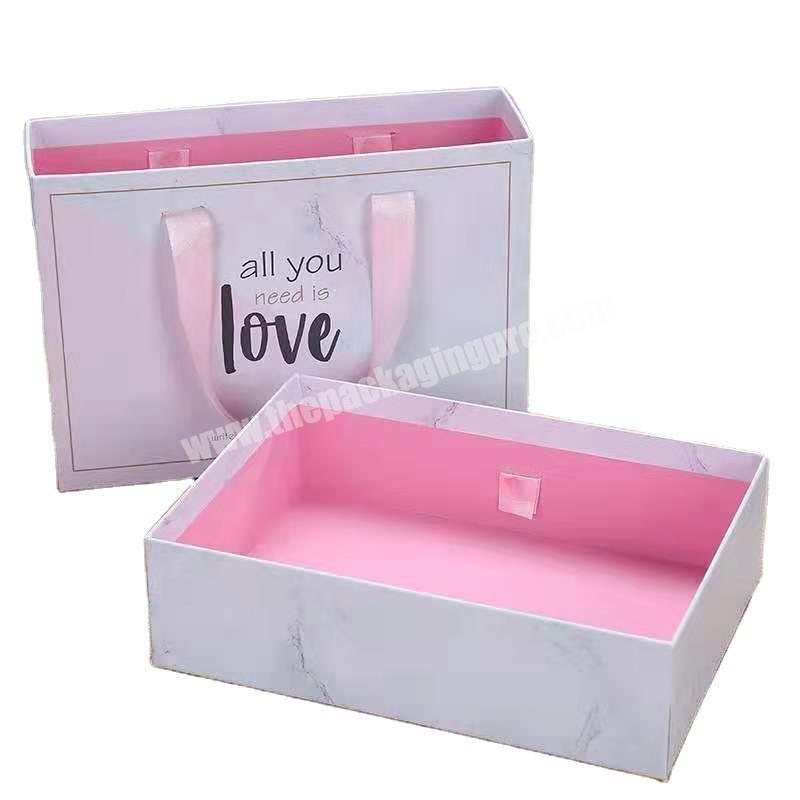 Factory price wholesale box gift foldable gift box plain gift box
