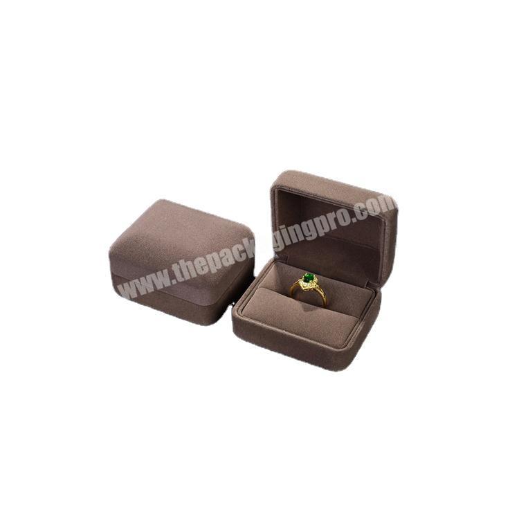 Factory price wholesale jewelry ring boxes paper ring box ear ring box