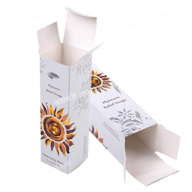 Factory produce different types gift cosmetic packaging boxes