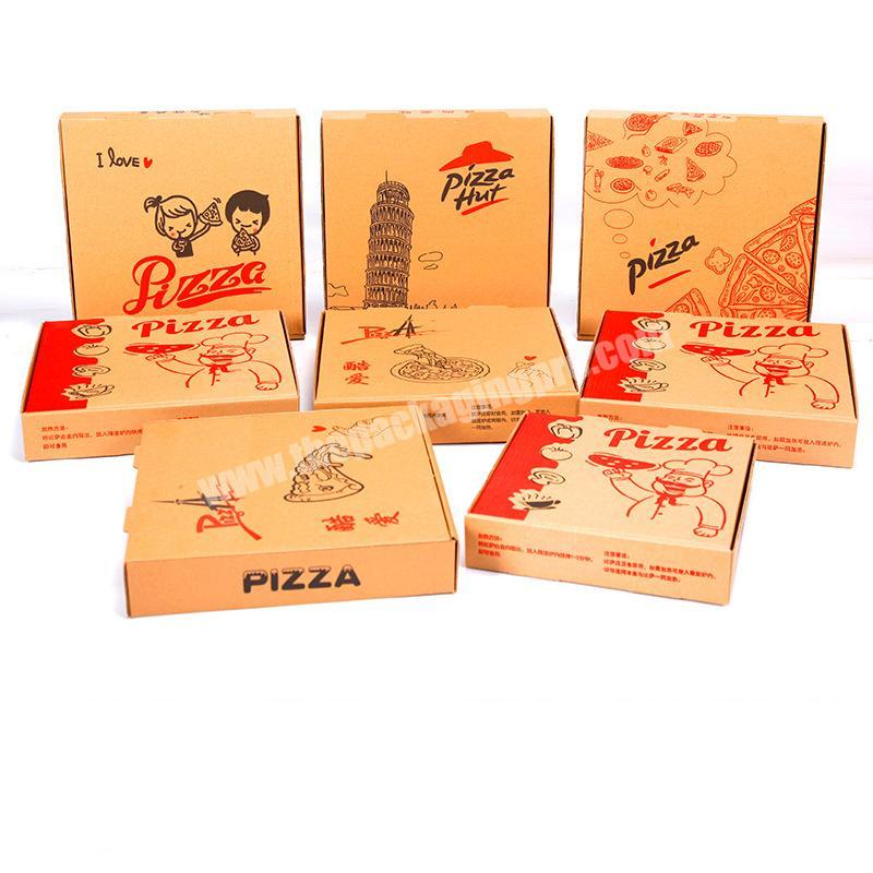 Factory quality pizza box custom printed pizza box for packing pizza