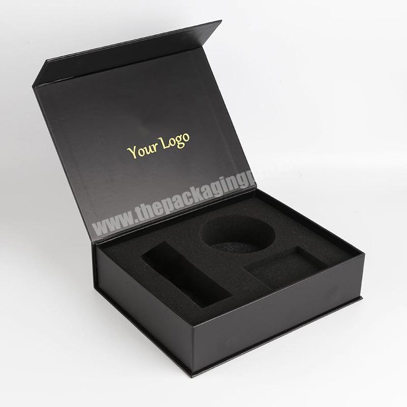 Factory Sale Custom Logo Modern Style Corrugated Black Packing Boxes Online