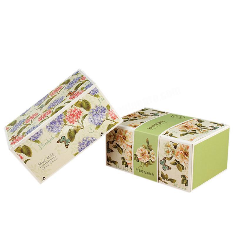 Factory Sale Hot sale paper box custom make coated paper tea  food packaging box printing paper box