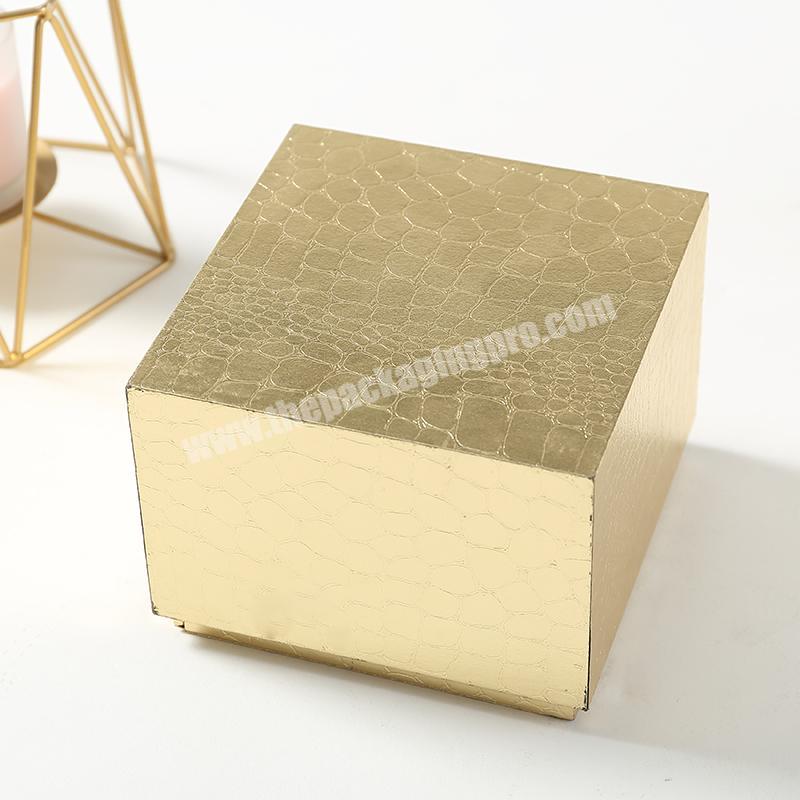factory sales Customized Design PU leather plastic square shape Gift Packaging Jewelry Box for Necklace Bracelet Ring