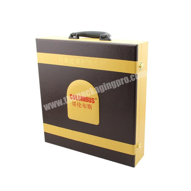 Factory small packaging gift box lock cardboard storage paper box with custom logo