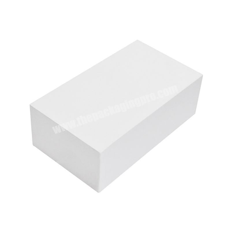 Factory Supplier Gift Box Saving Shipping Cost White Small Consumer Electronic Products Packaging Box